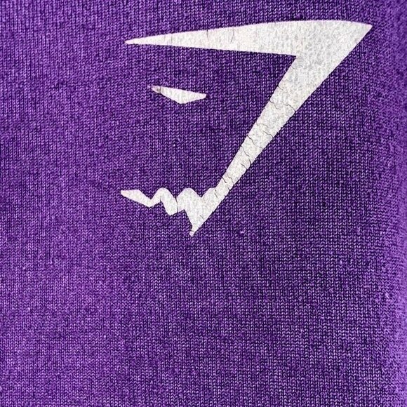 GYMSHARK Purple Dry Moisture Management Leggings S - Picture 3 of 7